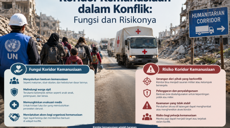 Koridor Kemanusiaan dalam Konflik: Fungsi dan Risikonya